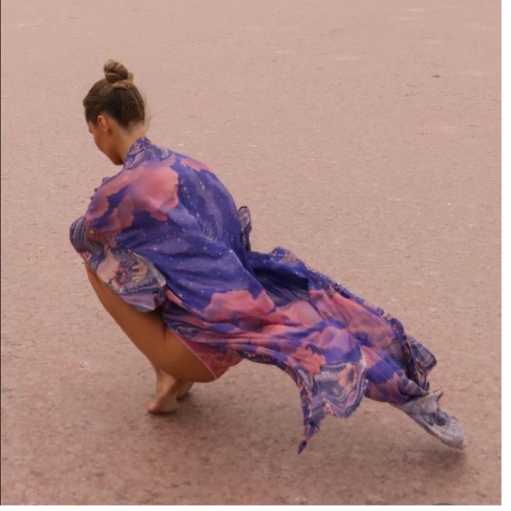 5โญ๏ธ FAV BESTSELLER NEW Celestial Luna Moon Long Boho Hippie Kimono Robe Coverup
